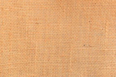 desing arkaplanı için kahverengi örülmüş çuval bezi dokusu