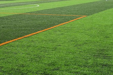 oyun alanı için yapay yeşil çimen arkaplanı