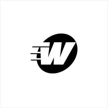 Şirket kimliği için W harfi tasarımı