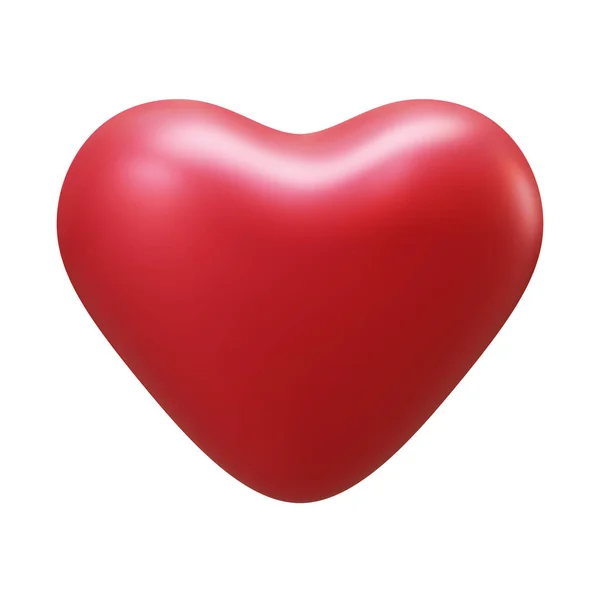 Valentine Heart Render Illustration Element — Stockfoto