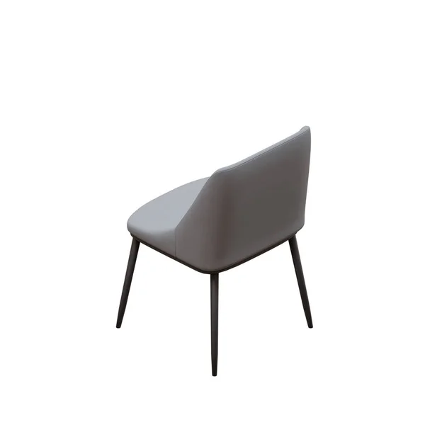Basic Dining Chair Render Design Element — Stock Photo, Image