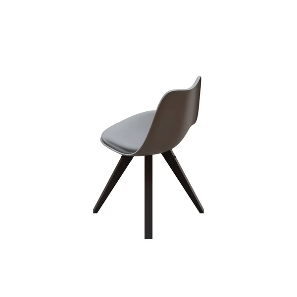 Modern Dining Chair Render Design Element — Stock Photo, Image