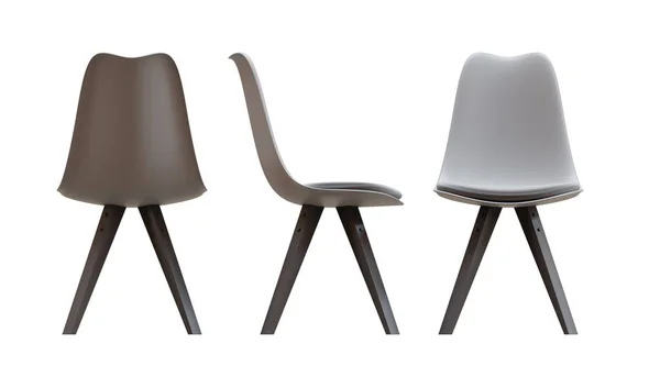 Nowoczesne Krzesło Jadalne Render Design Element — Zdjęcie stockowe