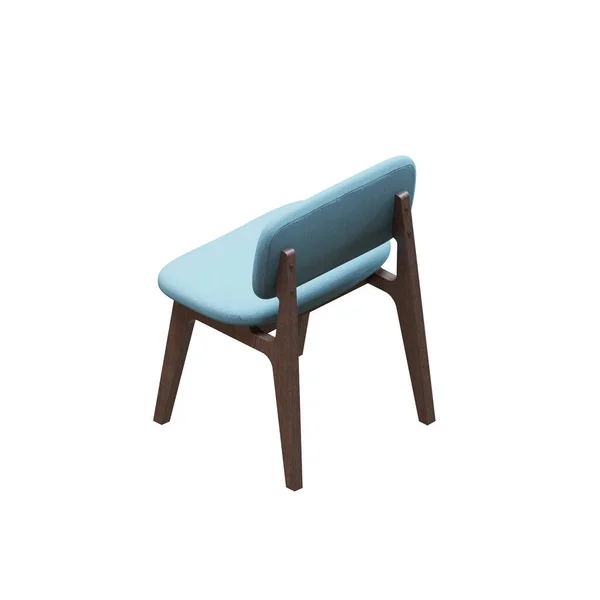 Wide Dining Chair Render Tervezési Elem — Stock Fotó
