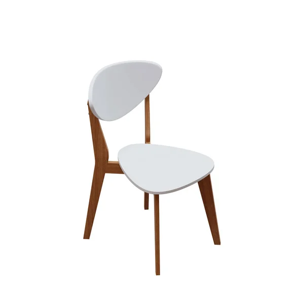 Frame Dining Chair Render Illustration — Stock fotografie
