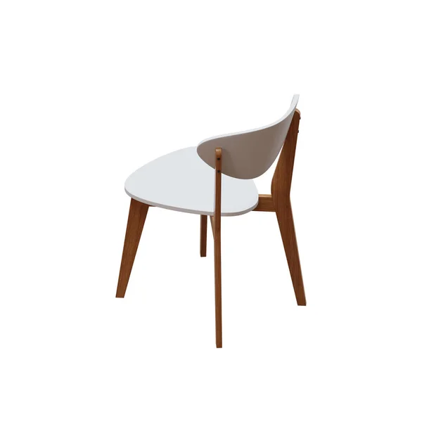 Dining Chair Render Design Element — стоковое фото