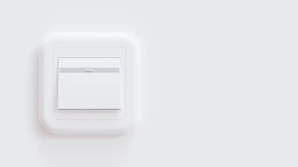 Single Switch Render Illustration Background — Stock Photo, Image