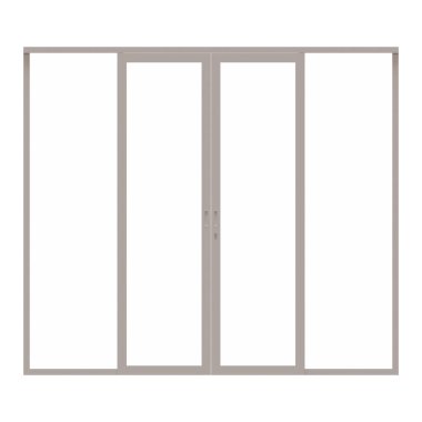 Pencere 3d Render Tasarım Elemanı