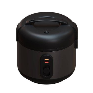 Pirinç Fırını 3D Render Tasarım Element İllüstrasyonu