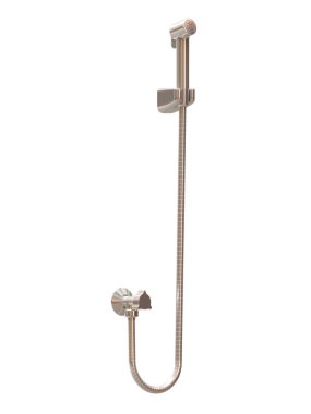 Duş spreyi 3D çizim tasarım elementi. Banyo teması için uygun.