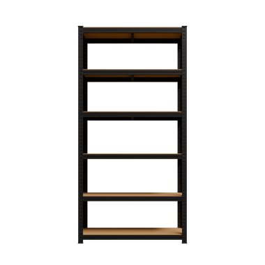 Hafif Çelik Raflar Öngörünümü 3B Resim Çizimi