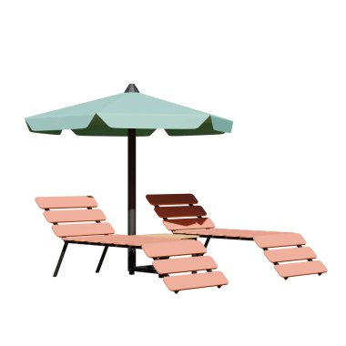 3d çizim tasarım ögesi, yaz tatili veya bayram teması için uygundur.