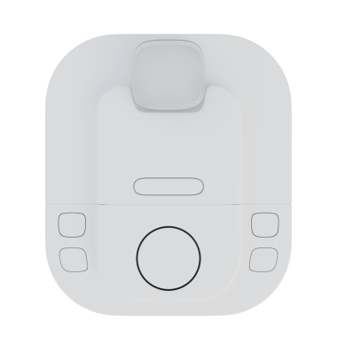 Beyaz Pirinç Fırını Üst Görünümü 3D Resim