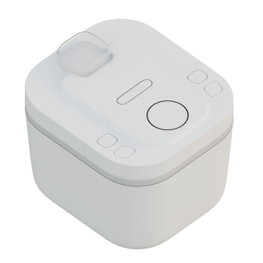 Beyaz Pirinç Fırını Isometric View 3D Resim