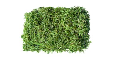 Çim biçme makinesinden çim biçme makinesini kes, beyaz bir zemine yaslan, dokuyu yakalamak için yolları kes ve tasarım projelerine kusursuz entegrasyon için parçaları kes.