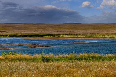 Little Bow Reservoir İl Rekreasyon Bölgesi Vulcan Bölgesi Alberta Kanada