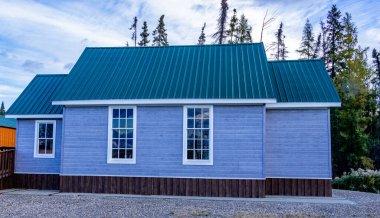 Caroline Clearwater County Alberta Kanada 'daki tarihi binalar
