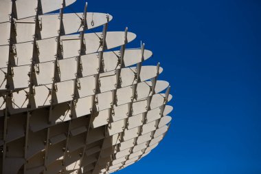 Metro Pol Şemsiyesi, Setas de Seville olarak da bilinir, Plaza Encarnacin, Seville, Endalusia, İspanya Jrgen Mayer.