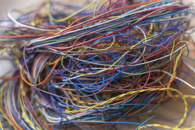 çok renkli Kablo 'nun arkaplanı