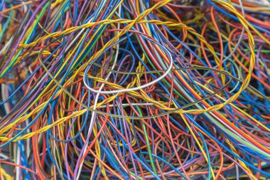 çok renkli Kablo 'nun arkaplanı