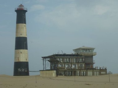 Lighthouse at Cape Cross near Swakopmund, Namibia
