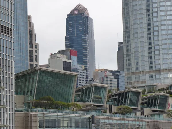 Цікава Архітектура Гонконзі 2017 Рік — стокове фото