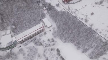 Cold Snowy Mountains in a Europe. Snowy Mountains. Winter. Armenia. 
