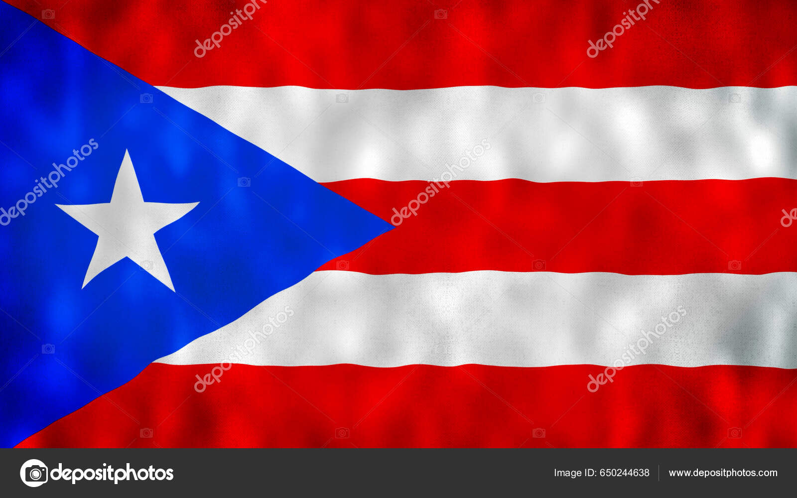 Bandera Del Estado Puerto Rico Ilustración Bandera Puerto Rico Bandera:  fotografía de stock © martirosyan9507a5.gmail.com #650244638 | Depositphotos