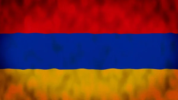 Armenia Bandiera Sventolante Armenia Bandiera Bandiera Dell Armenia Sventola Armenia — Foto Stock