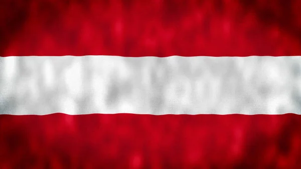 オーストリアの旗シームレスな滑らかな波のイラスト Foldsとオーストリアの素晴らしい旗 オーストリア共和国の象徴 旗の背景 イラスト — ストック写真