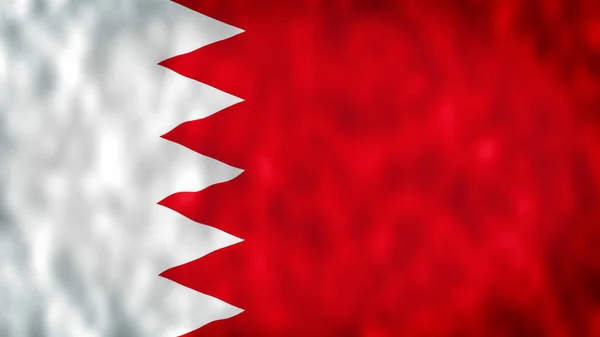 Flaga Bahrajnu Płynna Pętla Flagi Bahrajnu Animacja Manama Bahrajn — Zdjęcie stockowe