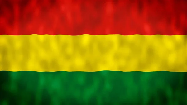 National Illustration Sign Bolivia Illustration Bolivia Flag Bolivia Flag Waving — ストック写真