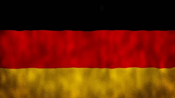Duitsland Nationale Vlag Illustratie Illustratie Van Duitse Vlag — Stockfoto