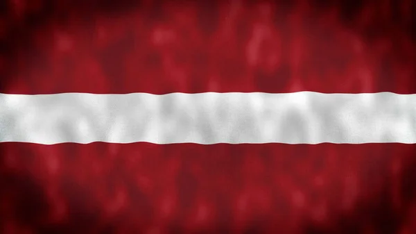 Die Flagge Lettlands Weht Lettlands Flagge Weht Wind Nationalflagge Lettlands — Stockfoto