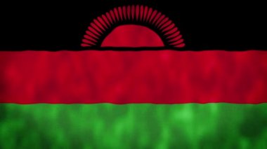 Ulusal Malavi Animasyon İşareti, Animasyon Malawi bayrağı, Malavi 'nin ulusal bayrağı 4K