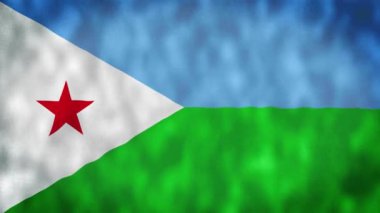 Cibuti Dalgalanan Bayrağı, Cibuti Bayrağı, Cibuti Dalgalanan Animasyon Bayrağı, Cibuti Bayrağı 4K Görüntüleri