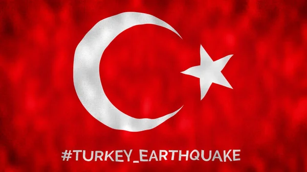 Terramoto Turquia Salve Turquia Rezem Pela Turquia Terramoto Dois Grandes — Fotografia de Stock