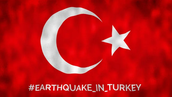 Zemětřesení Turecku Zachraňte Turecko Modlete Turecko Zemětřesení Dvě Velká Zemětřesení — Stock fotografie