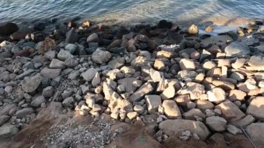 Güzel tropikal plaj. Her şeyi kapsayan tatil beldesi ve otelde yaz tatili. yavaş çekim.