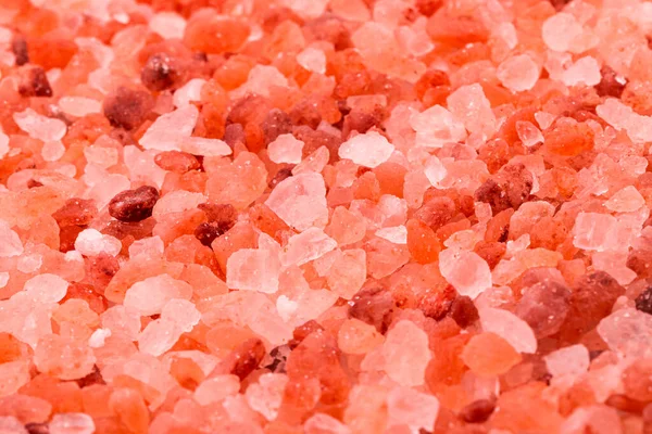 Himalayan Pink Salt Isolated White Background — Stock Photo, Image