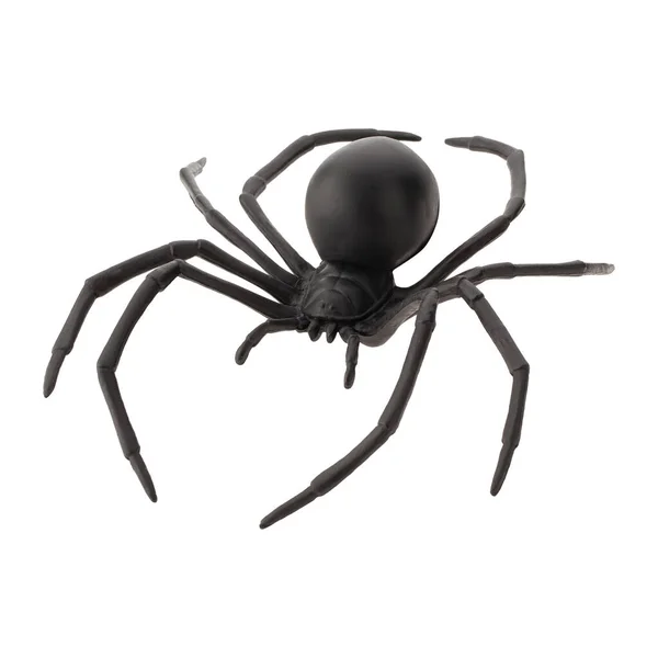 Fake Rubber Spider Toy Isolated White Background — Stock Photo, Image