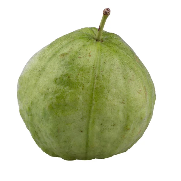 Frutta Guava Isolata Fondo Bianco — Foto Stock