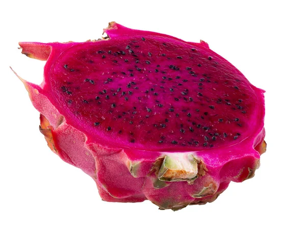 Dragonfruit Rouge Pitaya Rouge Isolé Sur Fond Transparent — Photo
