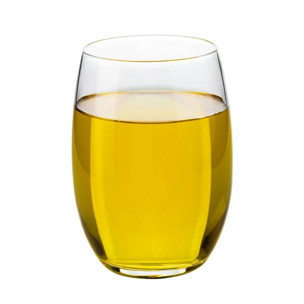 Färska Äppeljuice Isolerad Vit Bakgrund — Stockfoto