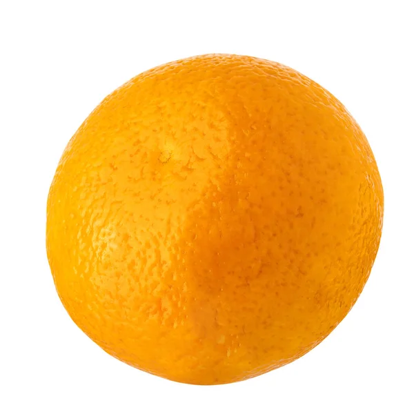 Fruta Fresca Naranja Aislada Sobre Fondo Blanco —  Fotos de Stock