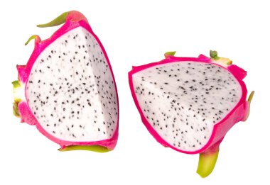 Dragonfruit or Pitaya isolated on a white background