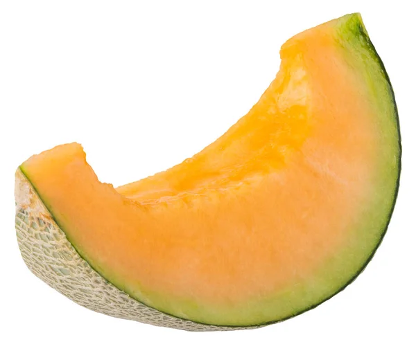 Melone Melone Isolato Fondo Bianco — Foto Stock