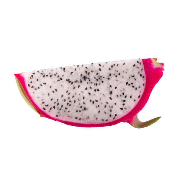 Dragonfrukt Eller Pitaya Isolerad Vit Bakgrund — Stockfoto