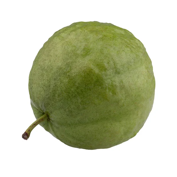 Frutta Guava Isolata Fondo Bianco — Foto Stock