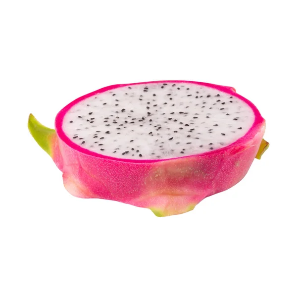 Dragonfruit Pitaya Изолированы Белом Фоне — стоковое фото